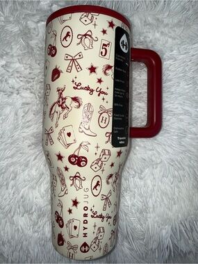 HydroJug Red western 40 oz traveler